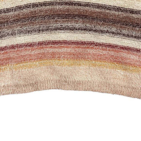 - mulitcolored crew neck sweater size medium  by cream - Picture 5 of 10